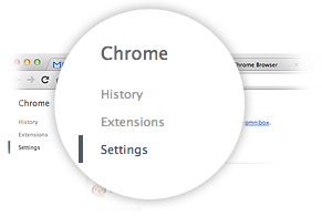 Predvoľby prehliadača Google Chrome
