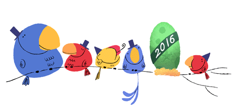 Google vám želá šťastný nový rok!