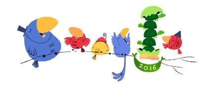 Google vám želá šťastný nový rok!